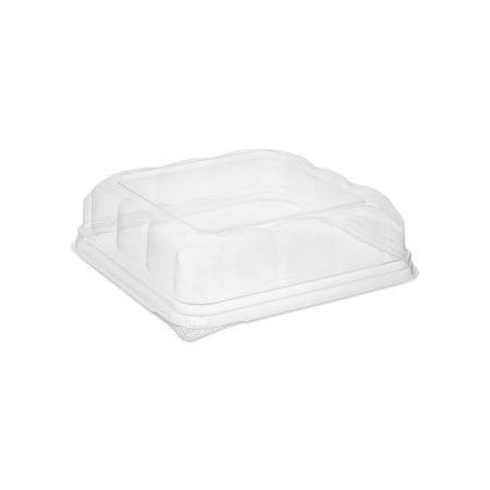 Pactiv RECYCLED PLASTIC SQUARE DOME, 7.5 X 7.5 X 2.02, CLEAR, 195PK 75S20SDOME